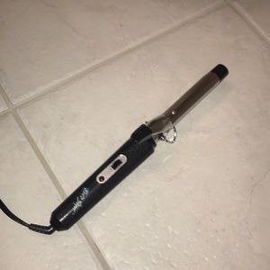 1 inch curling iron with clamp euro style